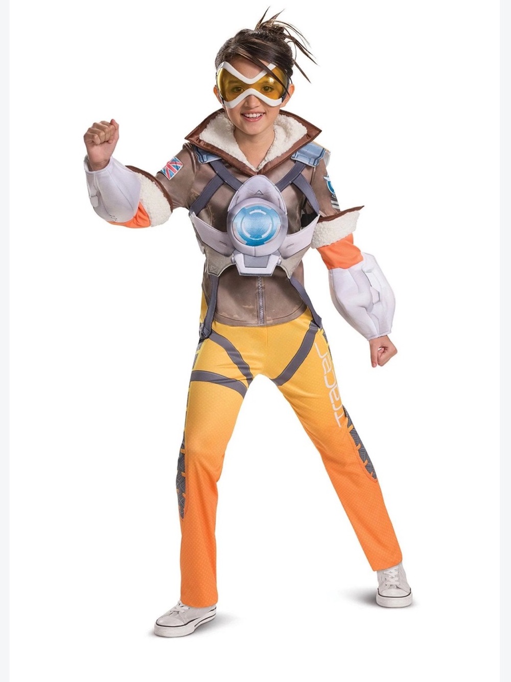 Overwatch Tracer Halloween costume. I have 2 so if you have twins let me know!